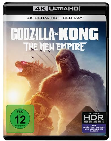 Godzilla x Kong: The New Empire (4K Ultra HD) + (Blu-ray)