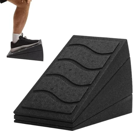 Allungatore per polpaccio con per squat, regolabile, per polpaccio, elasticizzato, impermeabile, attrezzatura per il fitness per rafforzare ginocchia, caviglie e fianchi