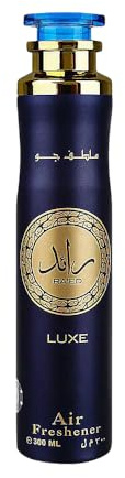 Raed Luxe Deodorante spray 300 ml, fragranza araba di lunga durata, fragranza orientale per casa, ufficio e auto, profumo orientale per ambienti