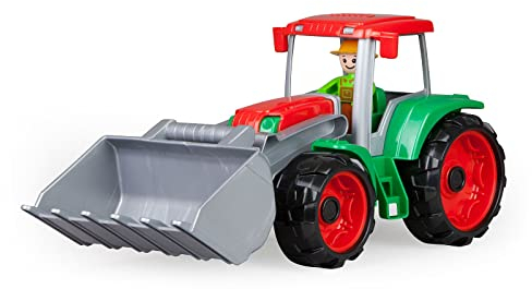 Lena 4417 Truxx Traktor mit Frontschaufel, Farblich Sortiert, 35 cm