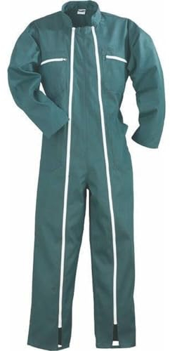 Coverguard combinaison double zip factory - vert - xl