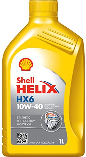 Shell Motoröl 10W40 Helix Hx6 Motor Oil 1L