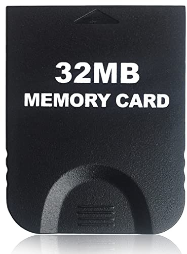 Hyamass 32MB(507 Blocks) Gamecube Memory Card, High Speed Game Memory Card Compatible for Nintendo Gamecube and Wii Console Accessory Kits - Black