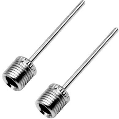 LICQIC Football Pump Needle, Ball Valve, Air Inflator Needle for Basketball, Soccer, Rugby, Volleyball, 2 Pcs