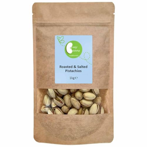 Roasted & Salted Pistachios (1kg) | Premium Quality | Crunchy Snack