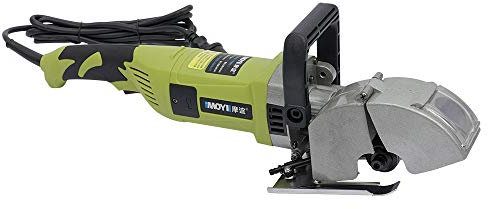 4800 W Scanalatrice a muro 6500 RPM Angolo di scanalatura: 360°, profondità e larghezza della scanalatura regolabili con 5 lame per cantieri