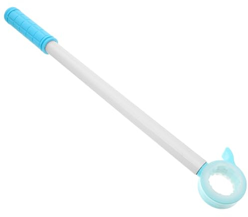 MAGICLULU Barra de Apertura Telescópica para Ventanas de Toldo 40 Cm, Varilla de Tensión Larga Azul, Herramienta para Abrir y Cerrar Ventanas Corredizas de Cocina, Accesorio Práctico