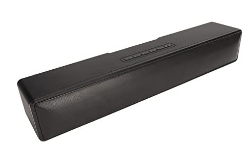 Bewinner Portable Speakers, 5.1 Wireless USB Wired RGB Bar Speaker for PC Laptops, 5W HiFi Stereo Sound, Computer Speaker for Home, Outdoor and Travel