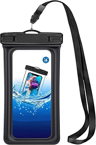 KP TECHNOLOGY Waterproof Phone Pouch for Samsung Galaxy A17 5G / A26 / A36 / A56 / A16 / A15 / A05s / A25 / A14 / A13 / A04S / A34 A54 / A12 / A23 A22 A21s A52 A53 A32 A33 for up to 7 (BLACK)