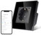 TAWOIA Schuko,Smart Steckdose,1 Fach,16A,APP-Steuerung, Arbeit mit Alexa,Glasrahmen,86 * 86mm,Schwarz,Wlan Nur 2.4 GHz