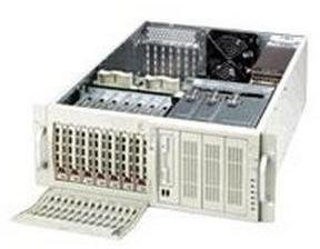 Supermicro SuperChassis 742T-550B, Black Full-Tower Negro 550 W - Caja de Ordenador (Black, Full-Tower, Servidor, Negro, 4U, 550 W, 10-35 °C)