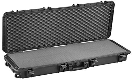 MAX1100S - Wasserdichter- und Staubdichter Waffenkoffer Gewehrkoffer Flintenkoffer Kunststoffkoffer 110 x 37 x 14 cm
