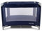 Red Kite Baby Sleeptight Travel Cot - Blueberry. Lightweight padded travel cot suitable from birth, (STBLUE)