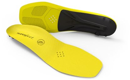 Superfeet Hockey Performance Insoles for Hockey Players with EVOLyte Carbon Fiber & Arch Support - Skate Size 9-10