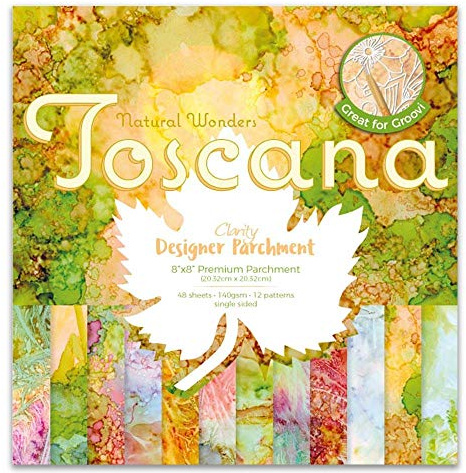 Toscana 20 cm x 20 cm designerpergament