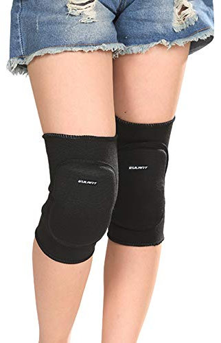 EULANT Knieschoner Kinder, Weiche Baumwolle Knieprotektoren & Ellenbogenschoner für Handball Volleyball Scooter Mountainbike Tanzen Turnen Fussball Inliner Wrestling