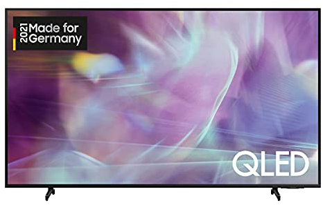 Samsung QLED 4K Q60A TV 75 Zoll (GQ75Q60AAUXZG), Quantum HDR, Quantum Prozessor Lite 4K, 100% Farbvolumen [2021]
