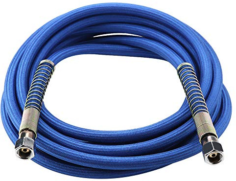 Oumefar Calderas de Tubo de Vapor de Goma de Silicona de Hierro de 5 m, Manguera de Vapor de Alta presión, Accesorios de Repuesto de 4Mpa para Plancha de Vapor