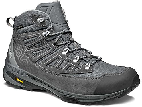 Asolo Narvik Gv Mm, bergsstövlar för män, grå (grafit Smoky Grey), 45 EU, Grå Grafit Smoky Grey, 45 EU