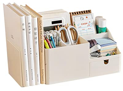 Pomrone Organizer da scrivania | Portadocumenti All In Supplies, porta lettere per organizzazione da ufficio e conservazione di oggetti artistici