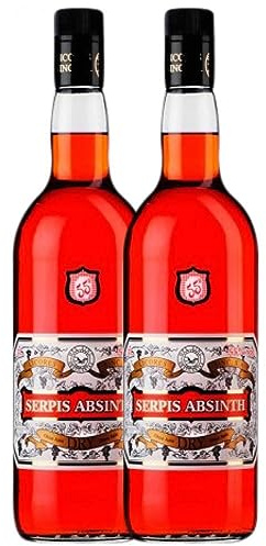 Absinth Sinc Serpis Dry 55 70 cl (Schachtel mit 2 Flaschen von 70 cl)