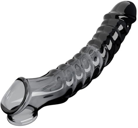 Pénile Ingrandimento Set Ingrandito dal Péne Manica del Péne Dǐldò Trasparente Riutilizzabile