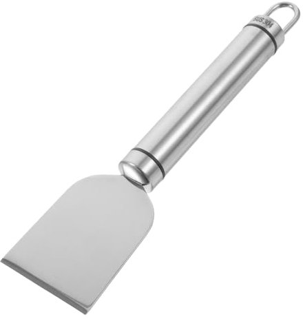 CIYODO 2piezas Raspadores Quitamanchas De Acero Inoxidable Raspador para Cocina Piso y Raspador De Limpieza para Quitar Manchas y Calcomanías para Doméstico