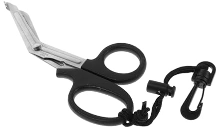BESPORTBLE Tijeras para Cortar Escombros Submarinos Ligeras de Buceo de Acero Inoxidable Cuerda de Seguridad y Pesca Agua