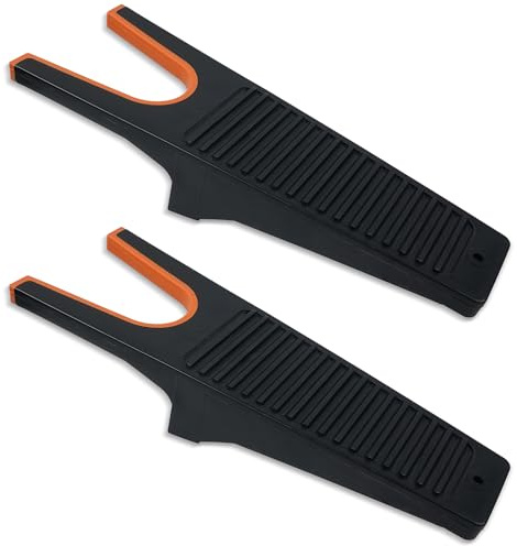 VATEICO Boot Jack with Non-Staining Rubber Grips,Boot Remover for Cowboy Boots,Boot Puller for Waders and Work Boots (2 Pack)