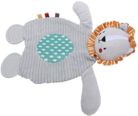 Fdit Manta Suave de Seguridad para Animales de bebé con Sonido Arrugado, Diseño Elegante y Material Suave, Perfecta para Reconfortar y Ayudar a la Dentición