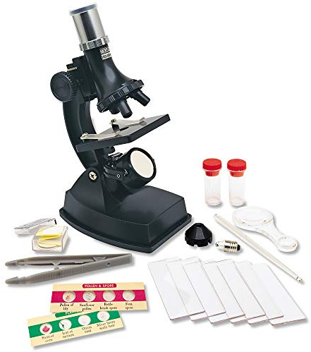 Learning Resources Elite Microscope, Microscope for Kids, Science Toys for Kids, 21 Pieces