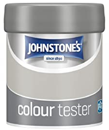 Johnstone's - Venice Grey Wall & Ceiling Paint - Emulsion - Easy to Apply - Dries in 1-2 Hours - 75ml