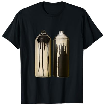 Spray Cans Paint Cans for Urban Graffiti Art T-Shirt