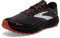 BROOKS Herren Divide 4 GTX Sneaker, Black/Firecracker/Blue, 42.5 EU
