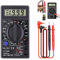 Multimètre Numérique Professionnel,Testeur Electrique Professionnel,Multimètre Digital,Ligne d'essai avec multimètre,Mesure de tension AC/DC,Polymètre de continuité,A l’exclusion des batteries
