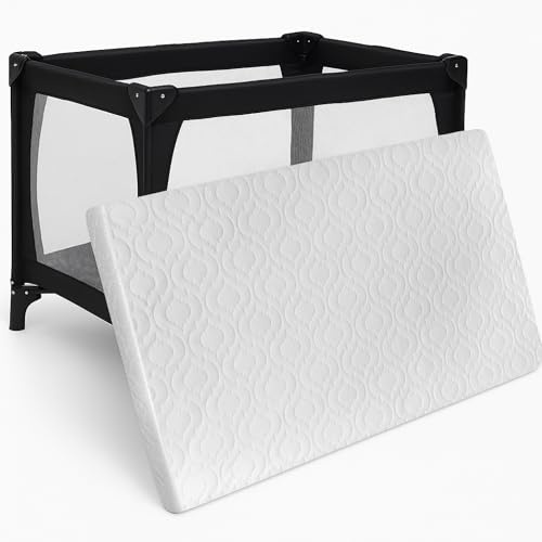 iSTYLE MODE BETTER HOME CHOICE Baby Travel Cot Mattress Baby Toddler 95 x 65 x 7.5 cm Breathable/Anti Allergenic Foam Removable Cover For Graco,Redkite & Mamas&Papas,Baby Mattres,Nursery Mattress