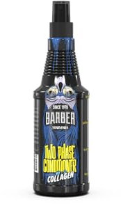 BARBER MARMARA Two Phase Conditioner Uomo | Leave in Hair Care Men | Anti Spliss | Profumo per capelli | Spray districante | Leave in Conditioner Spray Men (250 ml, n. 2 Collagen)