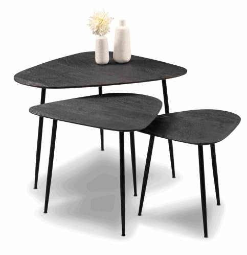 M2 Kollektion 3-Satztisch Trio, 67x50x72/52x45x52/42x40x42 cm