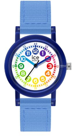 ICE-WATCH - Ice Learning Blue Learning - Montre Bleue pour garçon avec Bracelet en Nylon - 024503 (Extra Small)