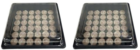 2 x Anzuchtset Anzucht Gewächshaus mit je 35 Quelltabs Quelltabletten
