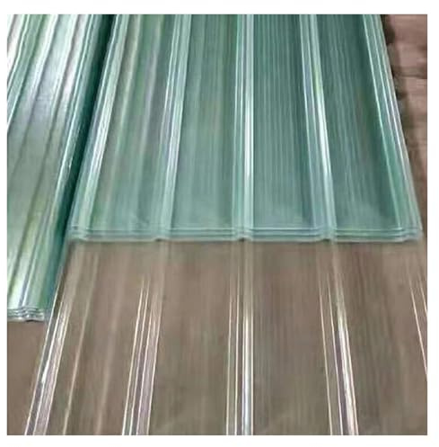 WBBML Tejas Onduladas Planchas Policarbonato Resistente a Altas Temperaturas Paneles para Techos Tabiques, Pérgolas(0.9x1.4m/2.95x4.59ft)