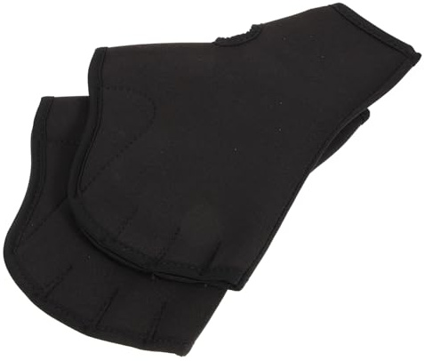Alipis Guantes de Natación Palmeados para Hombre y Mujer Resistentes al Agua Entrenamiento Acuático Fortalecen Músculos y Protegen Palma Talla Color Negro