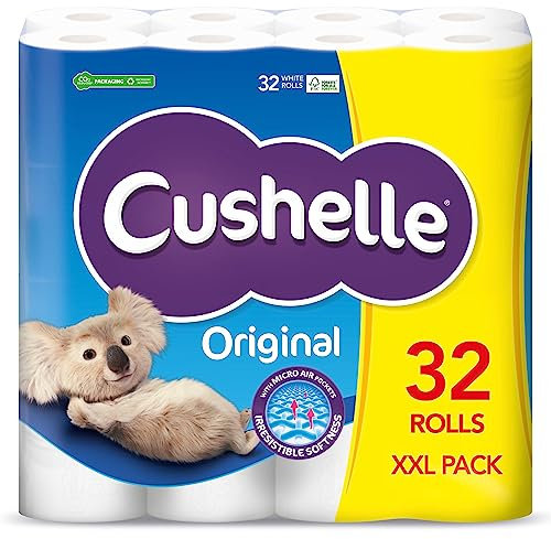 Cushelle Original Toilet Roll 32 Standards Rolls