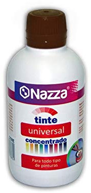 Tintes Universales Concentrados para Pinturas de todo tipo | Muy recomendado también para Resinas y barnices al Agua | Color Pardo | Formato de 250 ml