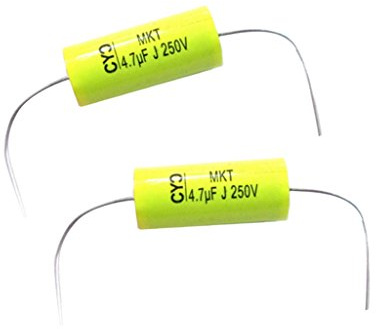 Gazechimp Condensateur Non Polarisé en Polypropylène avec Diviseur De Fréquence De 4.7uF