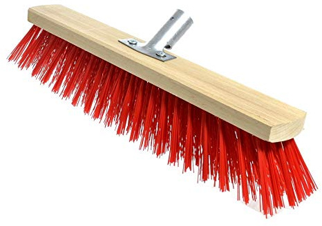 31 in / 80 cm Sweeping Brush Head Stiff Bristle Hard Outdoor Broom Garden Yard Sweeper