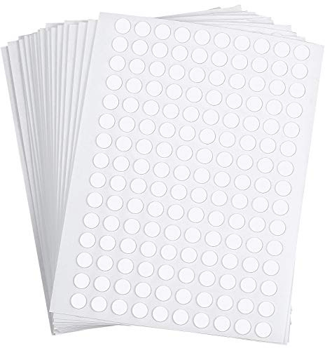 Points Adhésifs Double Face Points de Colle pour Ballon Pastilles Adhésives Transparentes Autocollants Ronds sans Traces Imperméables pour Bureau Art Artisanat Bricolage (3000,12 mm)