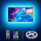 Daymeet TV Led Lights, Led Lights for TV Backlight 4M USB Lights Strip for 55-75 inch Monitor Behind Lighting RGB Color Changing Strip Light with Remote Music Sync APP Control