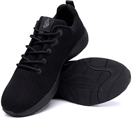 Green Steps Zapatillas ortopédicas con Soporte del Arco Plantar Fabricadas a Partir de Materiales sostenibles. Brindan Comodidad y Apoyo para aliviar el Dolor en el pie Negro Talla 41
