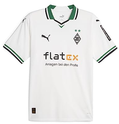 PUMA BMG Borussia MÖNCHENGLADBACH Trikot Home Herren 2024, Größe:3XL, Spielerflock (zzgl. 14,90EUR):ohne Flock